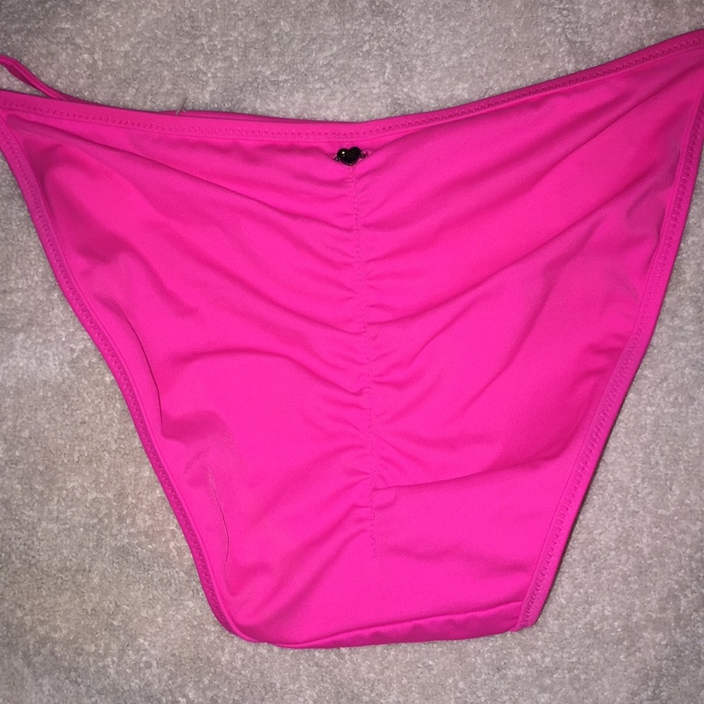 PINK bathing suit cheeky bottoms
